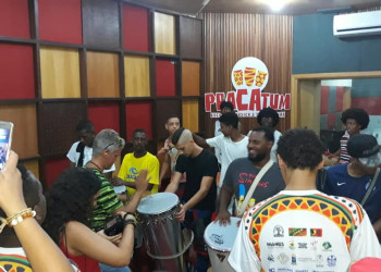 Tambozeiros de Teresina terão aulas com músicos do Ilê Aiyê de Salvador